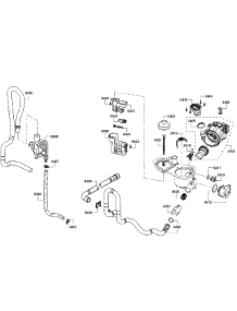 Pump Assembly parts for Bosch Dishwasher SHX3AR55UC/08 from AppliancePartsPros.com
