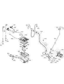 Pump  /  Dispenser parts for Bosch Washer WFVC5400UC/28 from AppliancePartsPros.com