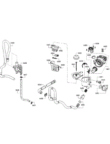 Pump Assembly parts for Bosch Dishwasher SHE3AR56UC/08 from AppliancePartsPros.com