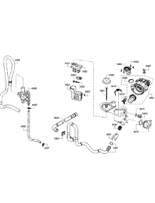 Pump Assembly parts for Bosch Dishwasher SHX3AR76UC/08 from AppliancePartsPros.com