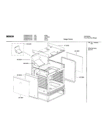 Range Panels parts for Bosch Range HGS242UC/01 from AppliancePartsPros.com