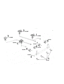 Manifold Asy parts for Bosch Range HGS446UC/01 from AppliancePartsPros.com