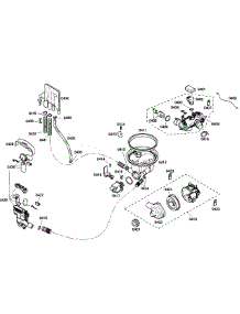 Pump Assembly parts for Bosch Dishwasher SHE58C02UC/38 from AppliancePartsPros.com