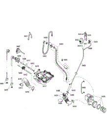 Pump parts for Bosch Washer WFMC6401UC/06 from AppliancePartsPros.com
