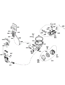 Pump Assembly parts for Bosch Dishwasher SHE58C02UC/47 from AppliancePartsPros.com