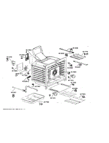 Oven Cavity Asy parts for Bosch Range HGS256UC/01 from AppliancePartsPros.com