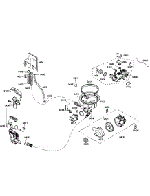 Pump Assembly parts for Bosch Dishwasher SHE58C02UC/43 from AppliancePartsPros.com