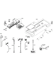 Control Panel parts for Bosch Washer WFMC6401UC/03 from AppliancePartsPros.com