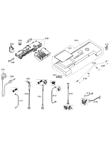 Control Panel parts for Bosch Washer WFMC640SUC/03 from AppliancePartsPros.com