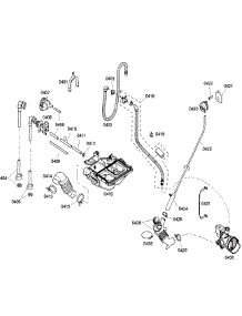 Pump parts for Bosch Washer WFMC640SUC/07 from AppliancePartsPros.com
