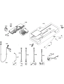 Control Panel parts for Bosch Washer WFMC5801UC/13 from AppliancePartsPros.com