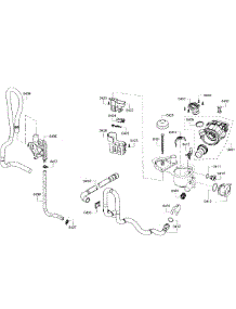 Pump Assembly parts for Bosch Dishwasher SHX3AR75UC/06 from AppliancePartsPros.com
