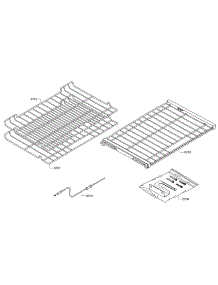 Grid parts for Bosch Range HEIP054U/02 from AppliancePartsPros.com