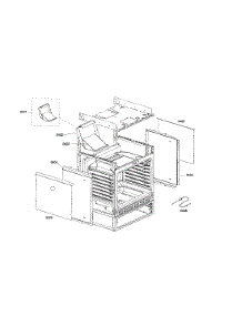 Outside Cabinet parts for Bosch Range HGS445UC/01 from AppliancePartsPros.com