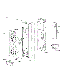 Control Panel parts for Bosch Wall Oven HBL5720UC/06 from AppliancePartsPros.com