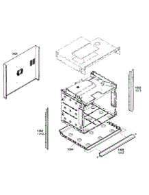 Oven Chassis parts for Bosch Wall Oven HBL5720UC/02 from AppliancePartsPros.com