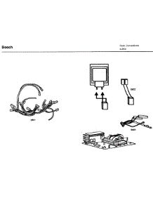 Electrical Parts parts for Bosch Wall Oven HBL5720UC/01 from AppliancePartsPros.com