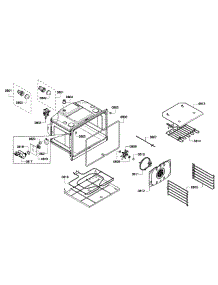 Cavity 2 parts for Bosch Wall Oven HBL5720UC/03 from AppliancePartsPros.com