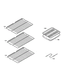 Rack Assembly parts for Bosch Wall Oven HBL5720UC/03 from AppliancePartsPros.com