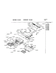 Upper Cavity parts for Bosch Wall Oven HBL756AUC/01 from AppliancePartsPros.com