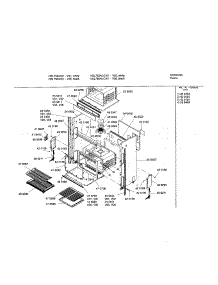 Lower Body parts for Bosch Wall Oven HBL752AUC/00 from AppliancePartsPros.com