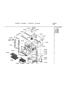 Upper Body parts for Bosch Wall Oven HBL755AUC/00 from AppliancePartsPros.com
