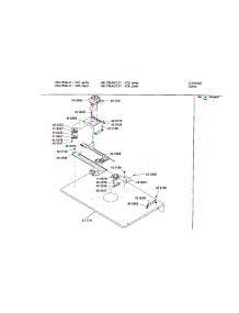 Lower Internal Panel parts for Bosch Wall Oven HBL756AUC/00 from AppliancePartsPros.com
