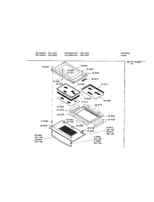 Upper Lower Door parts for Bosch Wall Oven HBL756AUC/00 from AppliancePartsPros.com