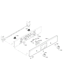 Control Panel parts for Bosch Wall Oven HBL5751UCC/02 from AppliancePartsPros.com