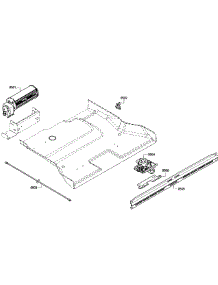 Fan Cooling parts for Bosch Wall Oven HBL5660UC/08 from AppliancePartsPros.com