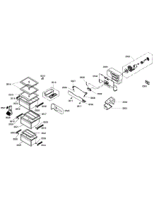 Refrig Assembly parts for Bosch Refrigerator B20CS50SNS/01 from AppliancePartsPros.com