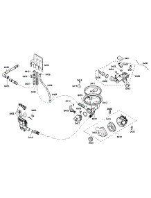 Pump Assembly parts for Bosch Dishwasher SHE55M12UC/59 from AppliancePartsPros.com