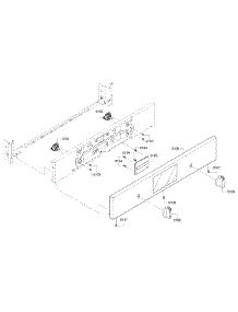 Control Panel parts for Bosch Wall Oven HBL5651UC/01 from AppliancePartsPros.com