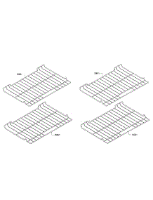 Shelves parts for Bosch Wall Oven HBL5651UC/01 from AppliancePartsPros.com