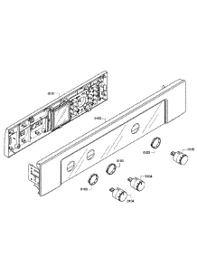 Control Pnel parts for Bosch Wall Oven HBL5620UC/08 from AppliancePartsPros.com