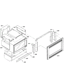 Trim Assembly parts for Bosch Wall Oven HBL5760UC/04 from AppliancePartsPros.com