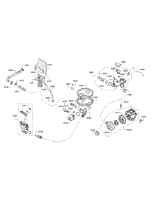 Sump  /  Heater  /  Pump parts for Bosch Dishwasher SHX33R55UC/64 from AppliancePartsPros.com