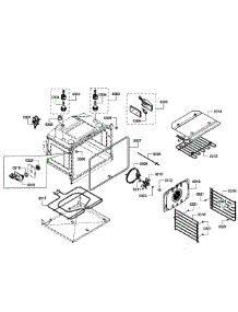 Oven Assembly parts for Bosch Wall Oven HBL8450UC/11 from AppliancePartsPros.com