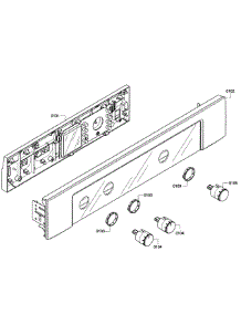 Control Panel parts for Bosch Wall Oven HBN3550UC/10 from AppliancePartsPros.com
