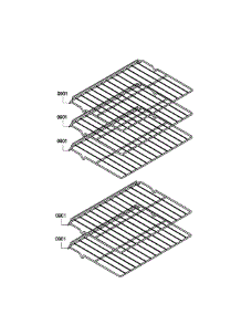 Shelfs parts for Bosch Wall Oven HBN3550UC/10 from AppliancePartsPros.com