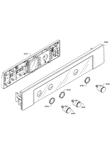 Control Panel parts for Bosch Wall Oven HBN3550UC/11 from AppliancePartsPros.com