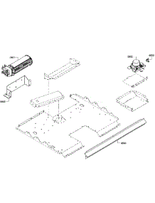 Fan Assembly parts for Bosch Wall Oven HBN3550UC/11 from AppliancePartsPros.com
