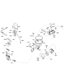 Pump Assembly parts for Bosch Dishwasher SHE58C02UC/50 from AppliancePartsPros.com