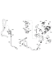 Pump parts for Bosch Dishwasher SHE3ARF2UC/06 from AppliancePartsPros.com