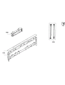 Front Panel parts for Bosch Dishwasher SHV68E13UC/01 from AppliancePartsPros.com