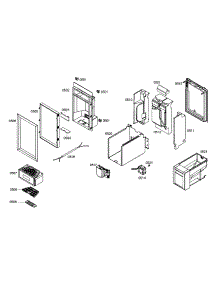 Ice Maker parts for Bosch Freezer B18ID80NLP/01 from AppliancePartsPros.com