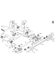 Tube Asy parts for Bosch Range HGIP054UC/01 from AppliancePartsPros.com