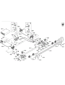 Tube Asy parts for Bosch Range HGIP054UC/02 from AppliancePartsPros.com