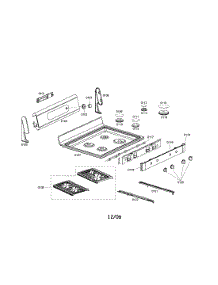Cooktop parts for Bosch Range HDS7132U/01 from AppliancePartsPros.com
