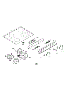 Cooktop parts for Bosch Range HEI7152U/01 from AppliancePartsPros.com